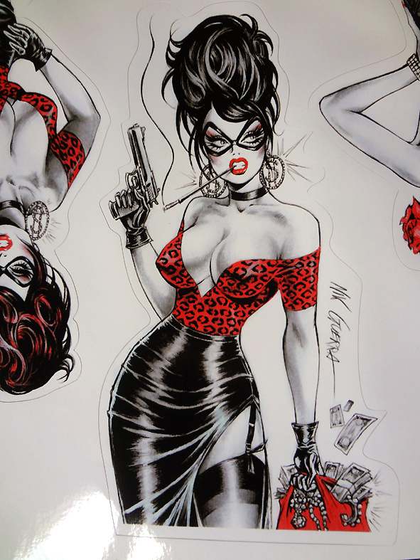 Portfolio Femme en Noir Encore