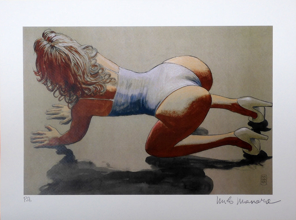 Stampa Firmata Pittore Allen Jones 2