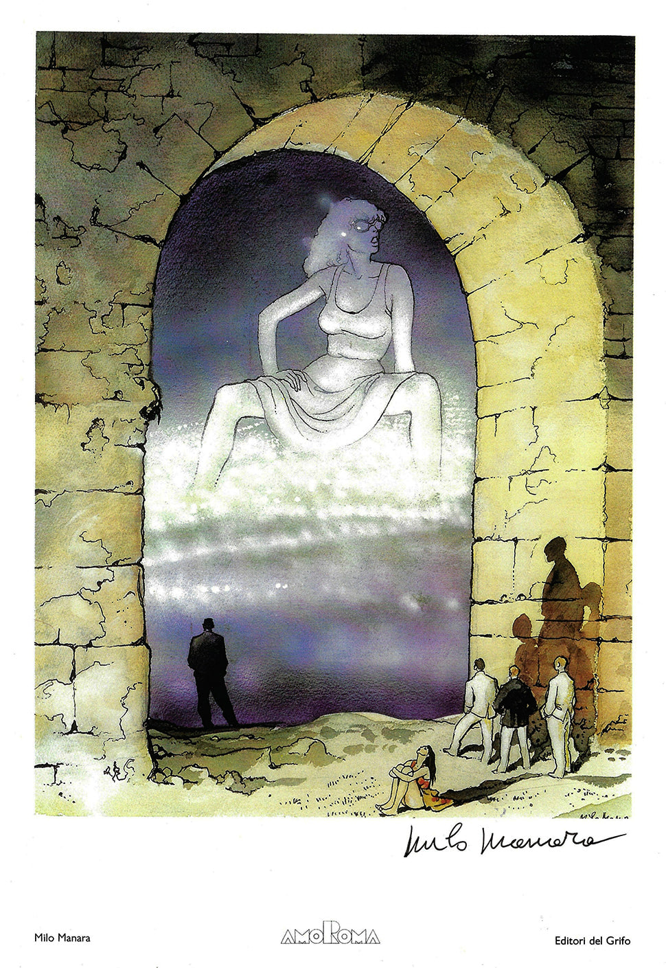 Manara Stampa firmata Amoroma