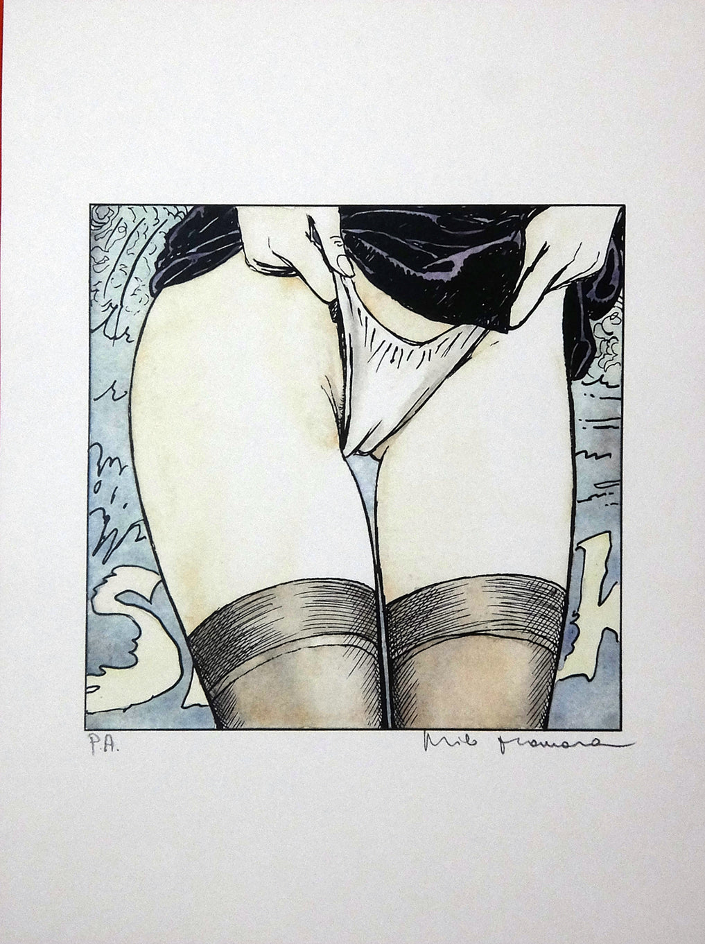 Stampa FIRMATA Dal Portfolio Il Gioco 2 7