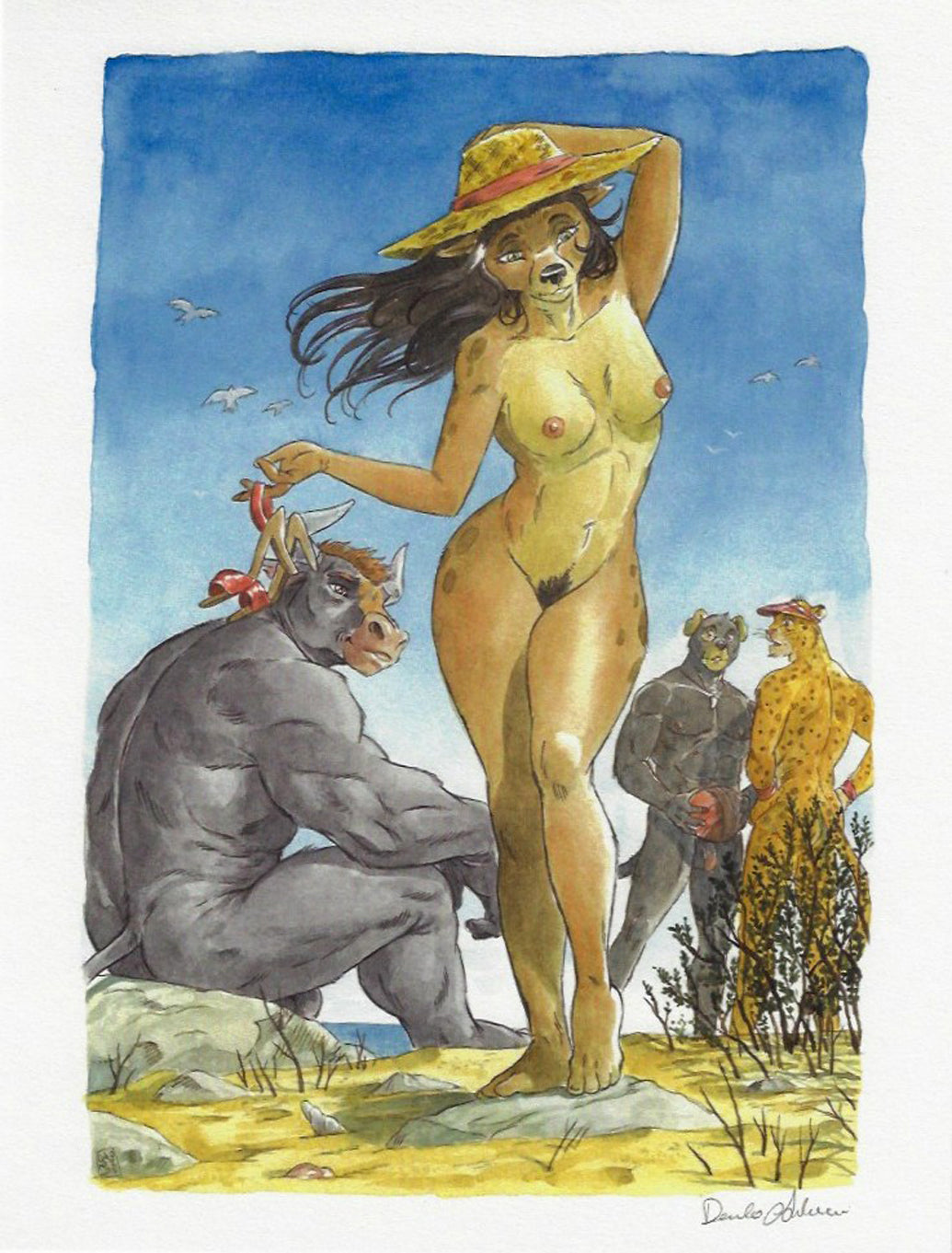 Portfolio Hot Summer con Disegno originale 9