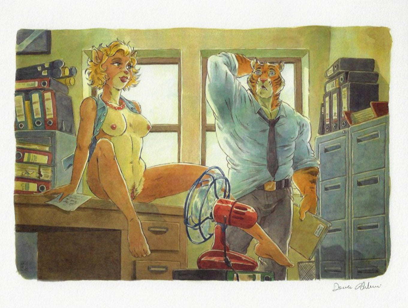 Portfolio Hot Summer con Disegno originale 9