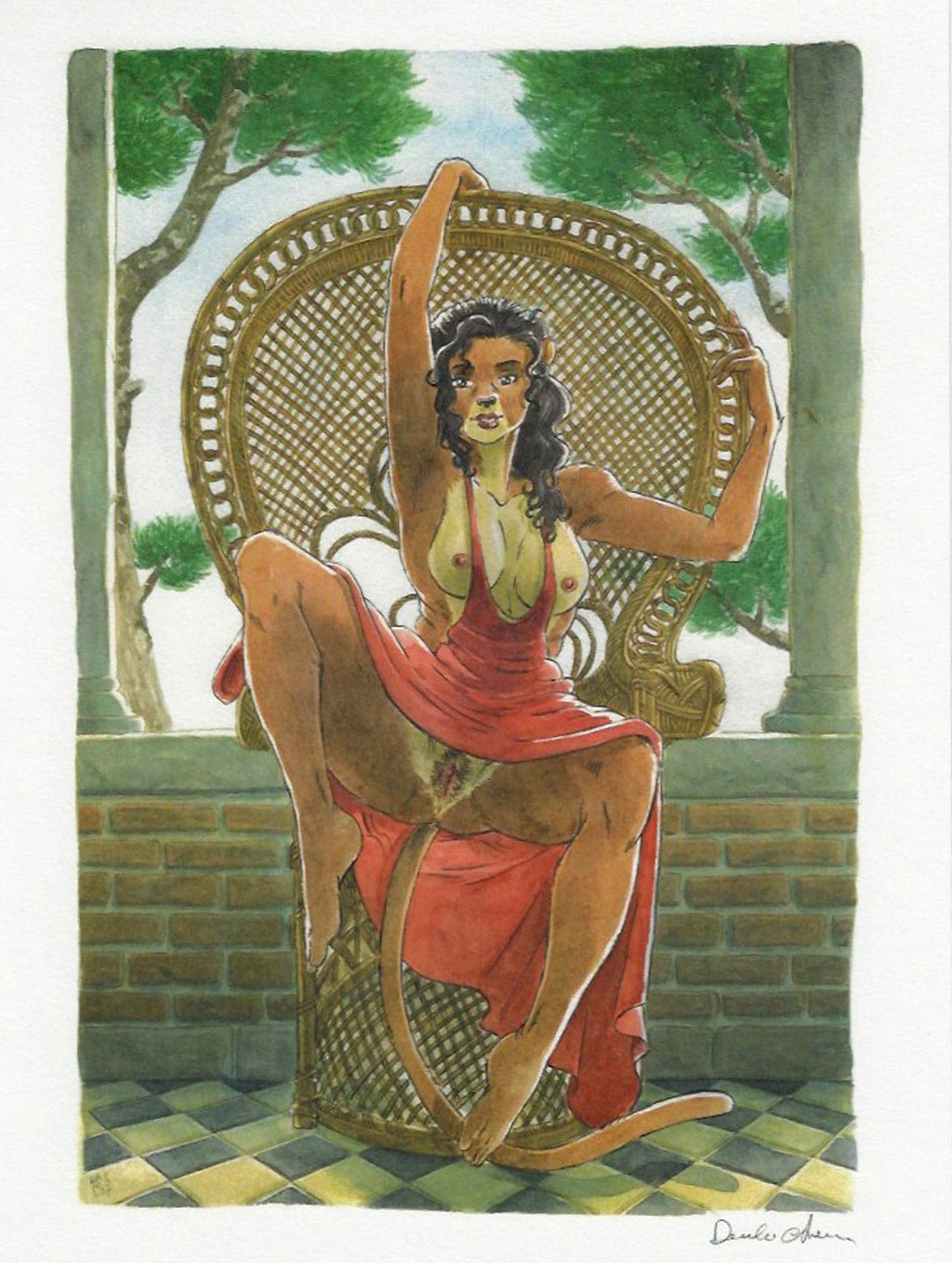 Portfolio Hot Summer con Disegno originale 9