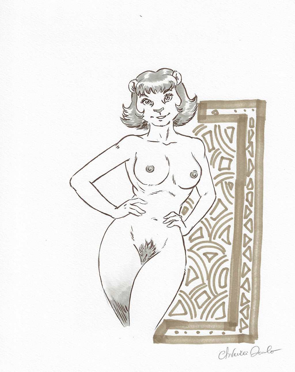Portfolio Antropomorfe Con Disegno Originale 10