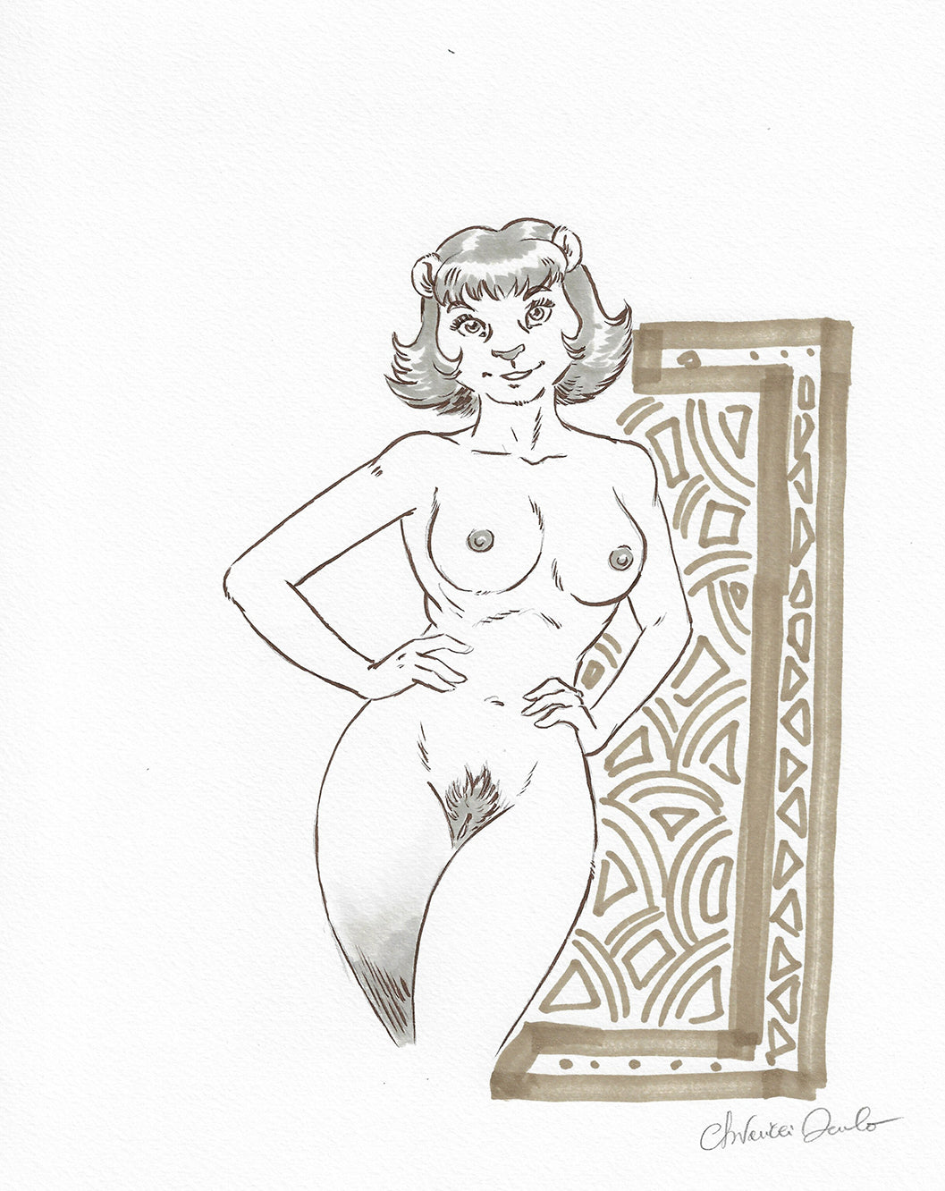 Portfolio Antropomorfe Con Disegno Originale 10
