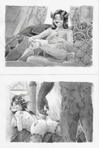 Anthropomorphic Portfolio With Original Drawing 9