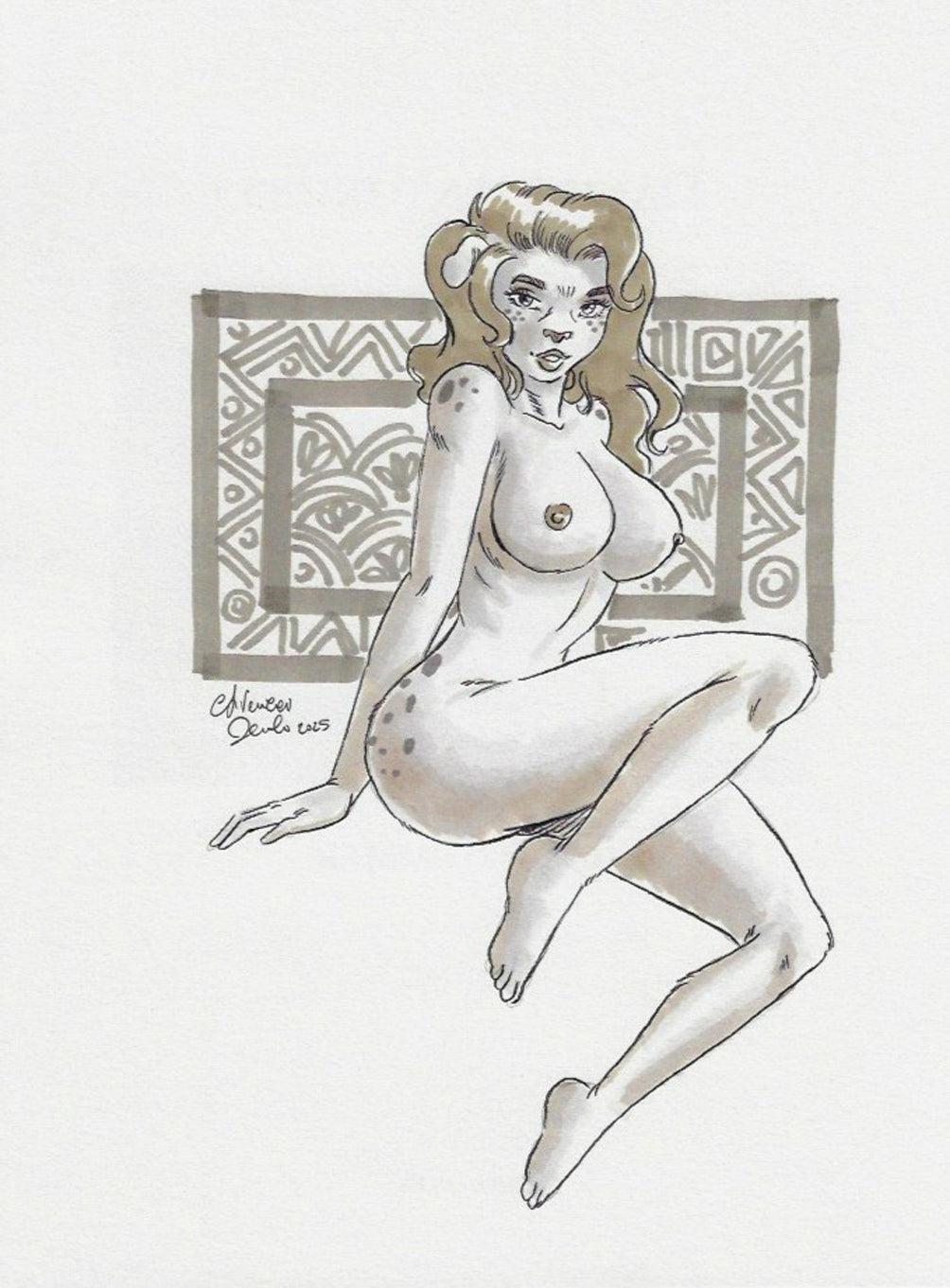 Portfolio Hot Summer con Disegno originale 10