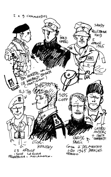 Pratt Raccolta "Farewell to All That" dal volume Aspettando Corto