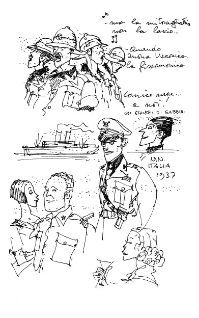 Pratt Raccolta "Farewell to All That" dal volume Aspettando Corto