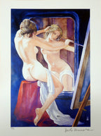 Signed Print Homage to Artemisia