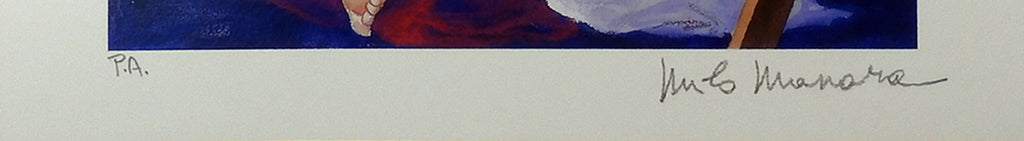 Stampa Firmata Omaggio A Artemisia