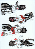 Portfolio Femme en Noir Encore