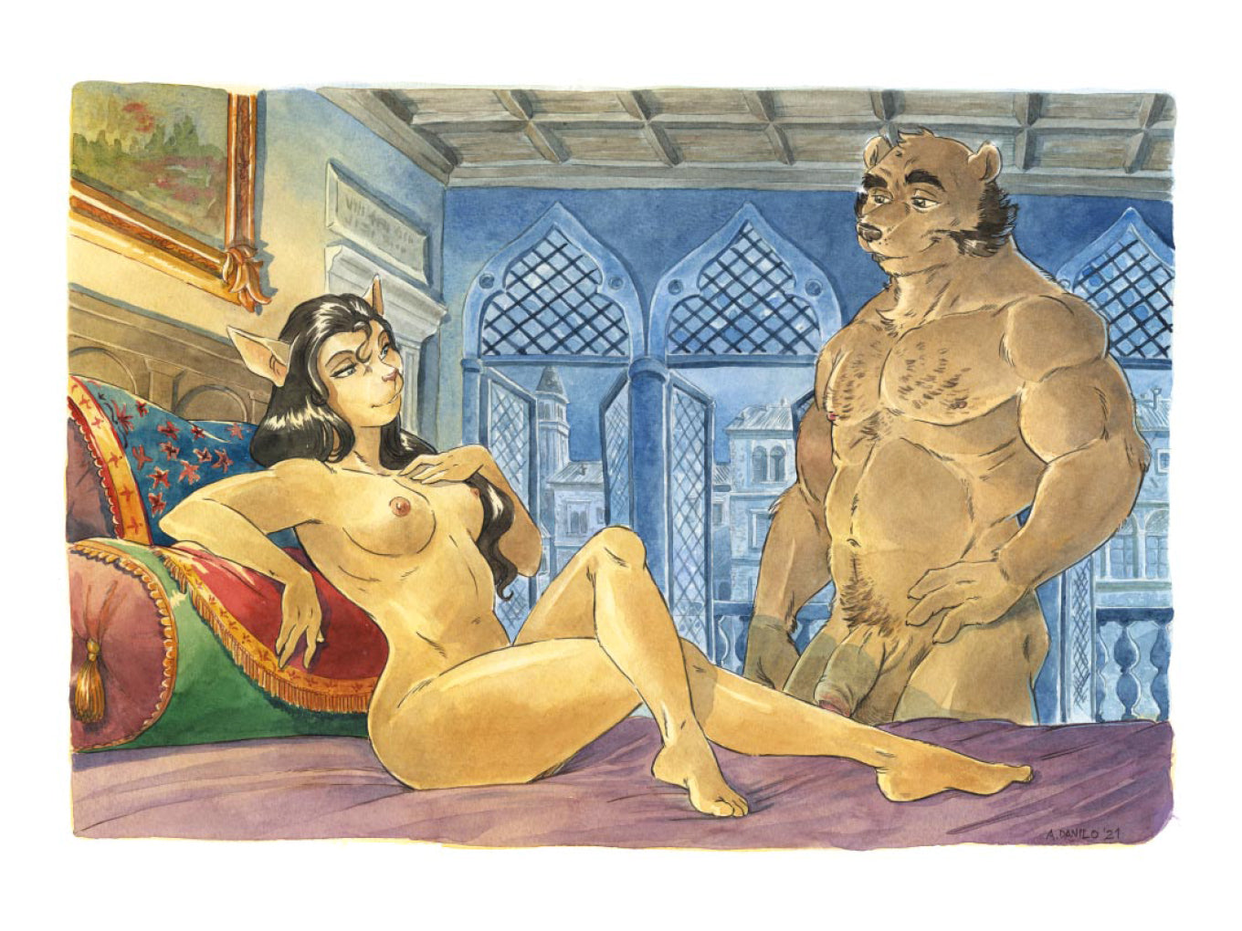 Portfolio Tentazioni Malandrine Con Disegno Originale 10