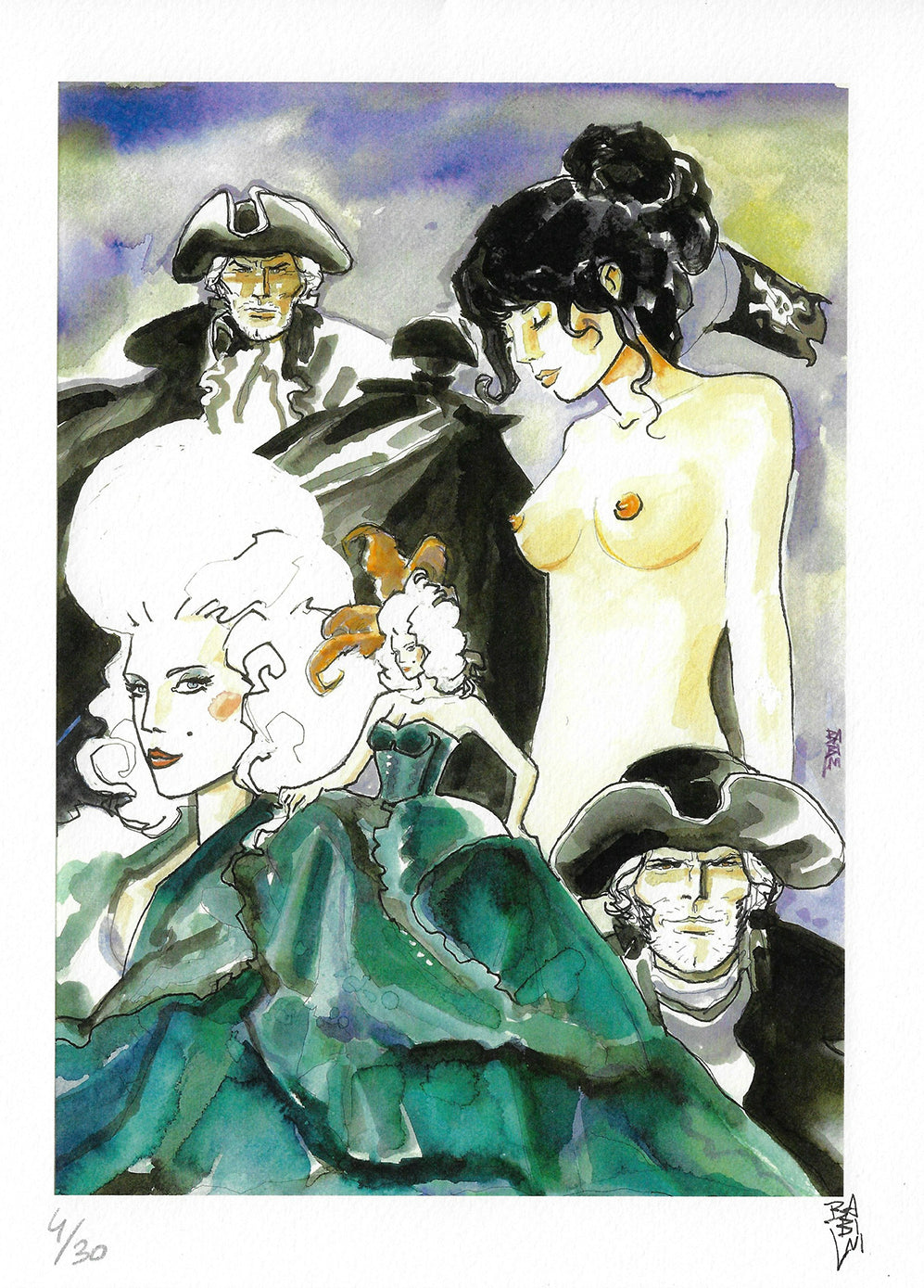 Volume Papergirls + Numbered and Signed Print Presentation Riminicomics