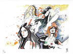 Volume Papergirls + Numbered and Signed Print Presentation Riminicomics