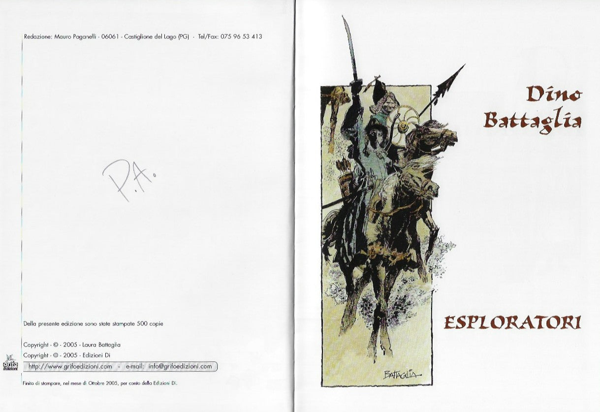 Volume Esploratori Limited P.A.