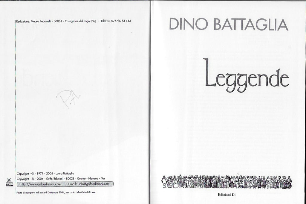 Volume Leggende Limited P.A.