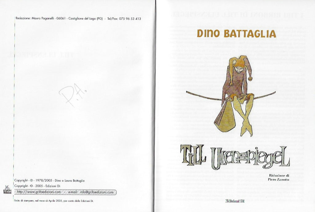 Volume Till Eulenspiegel Limited P.A.