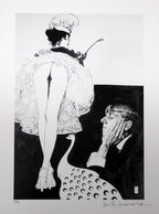 Beardsley Signed Print