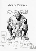 Bernet Portfolio Mr. Monster con disegno originale 12