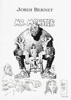 Bernet Portfolio Mr. Monster con disegno originale 15