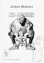 Bernet Portfolio Mr. Monster con disegno originale 17