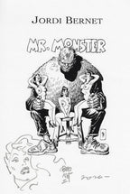 Bernet Portfolio Mr. Monster con disegno originale 18