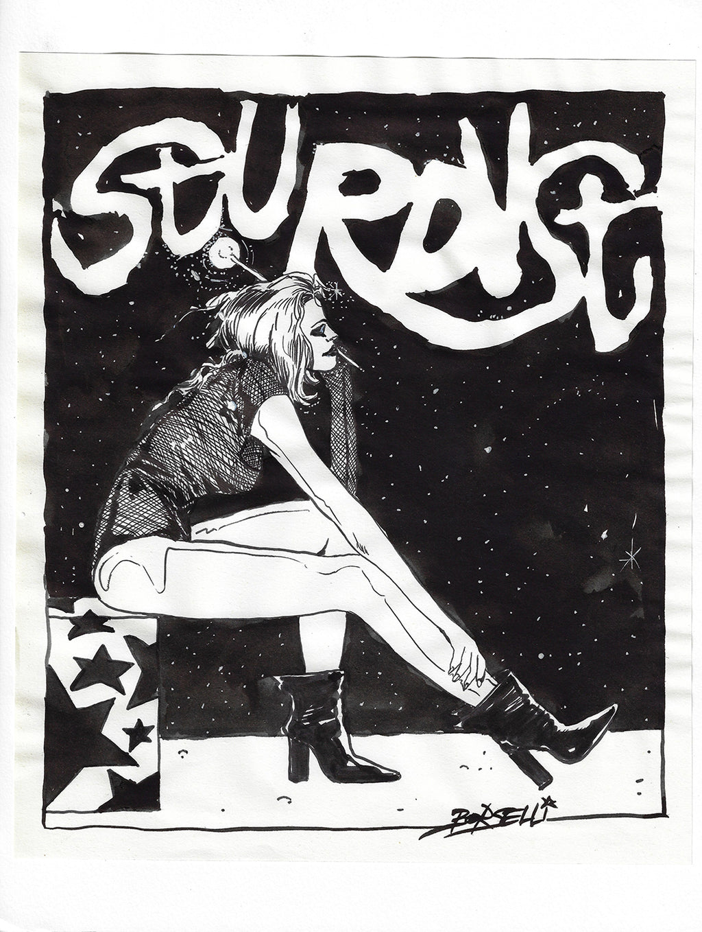Portfolio Stardust con disegno originale 1