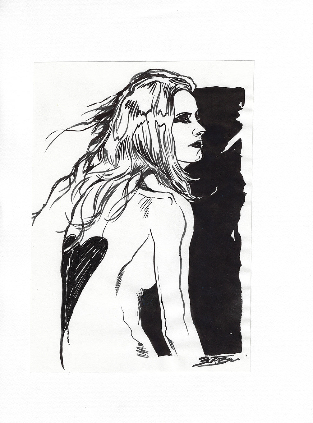Portfolio The Babes con disegno originale