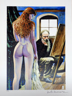 Signed Print Edward Burne Jones