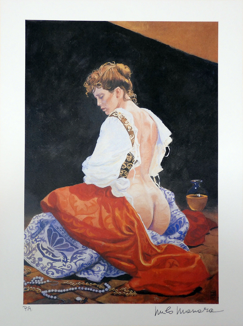 Stampa Firmata Caravaggio 2