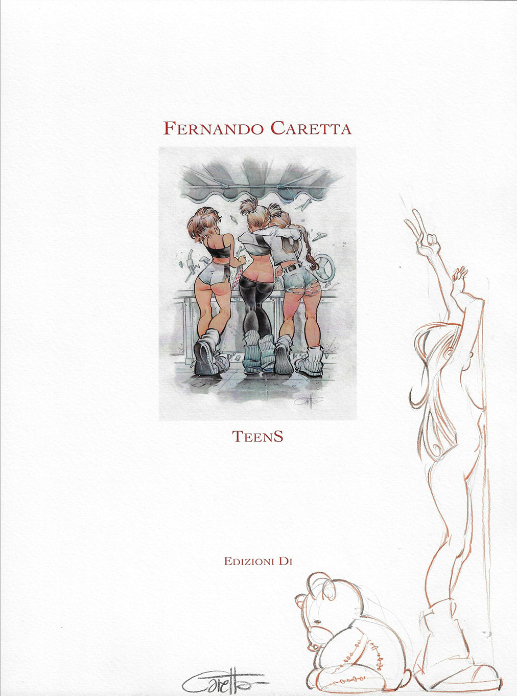 Portfolio Teens Con Disegno Originale 1
