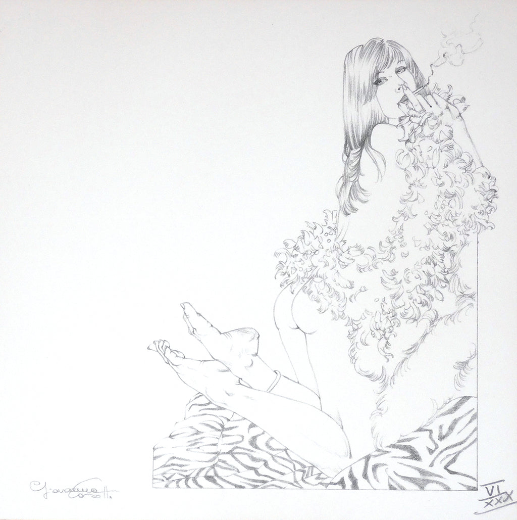 Portfolio Libro nero - Prurito con disegno originale 28