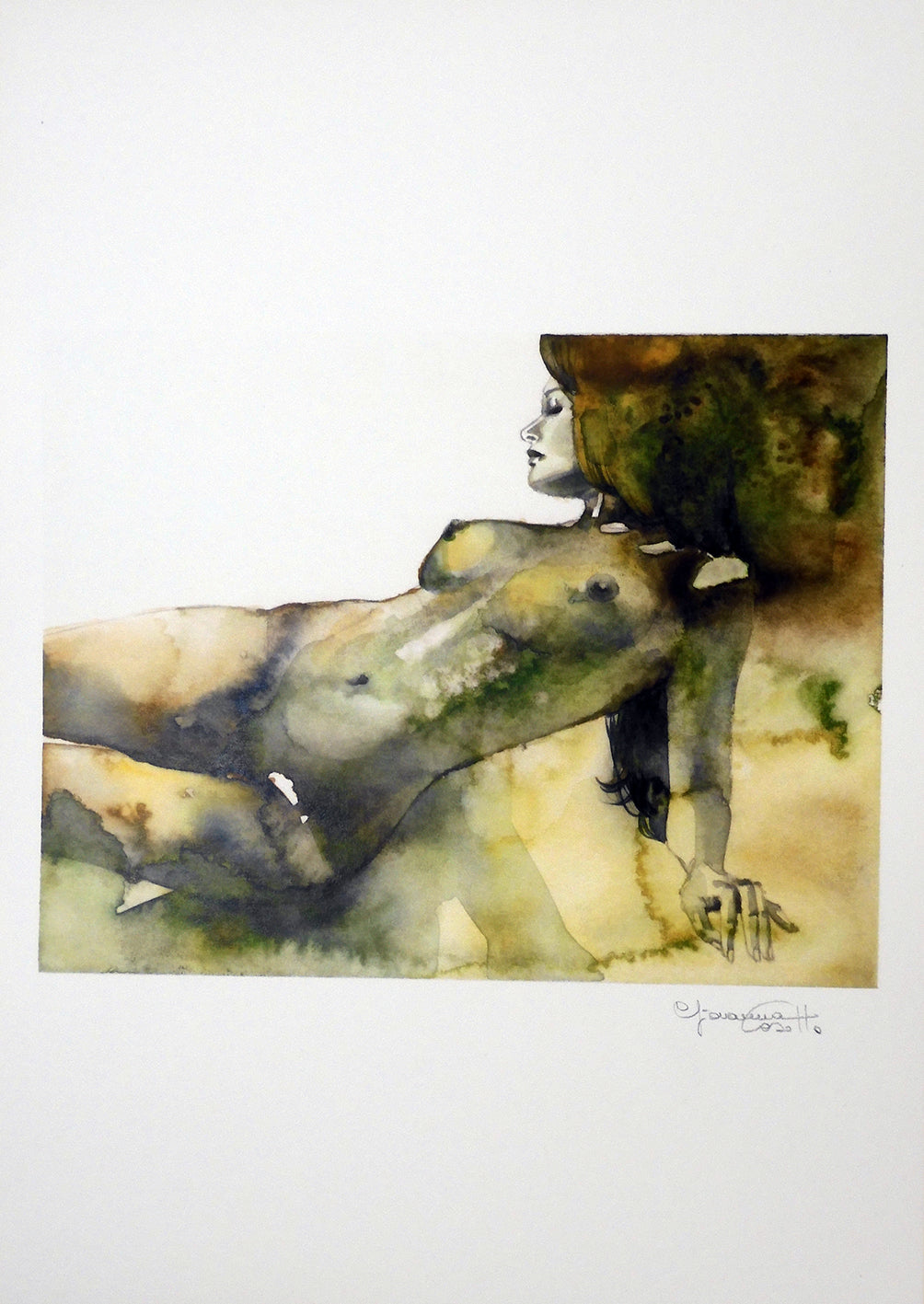 Casotto Portfolio  Acquarelle 2 con disegno originale 10