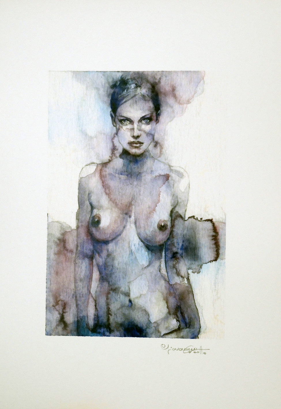 Casotto Portfolio  Acquarelle 2 con disegno originale 6