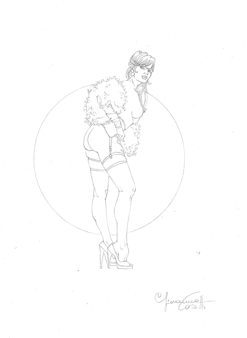 Casotto Portfolio Watererotics Girls 2 Con Disegno Originale 18