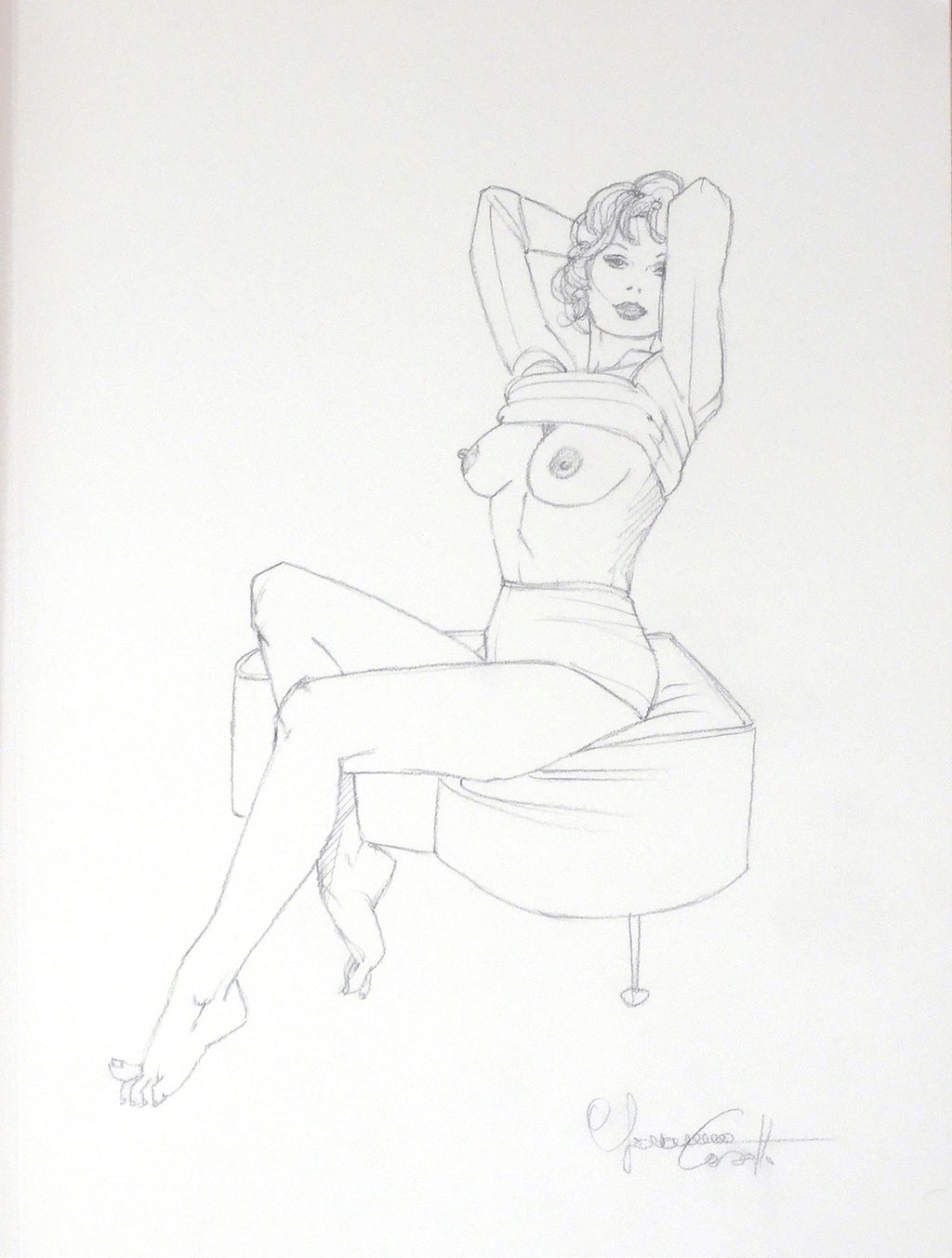 Casotto Volume Sketch Book. Limited Con Disegno Originale 32