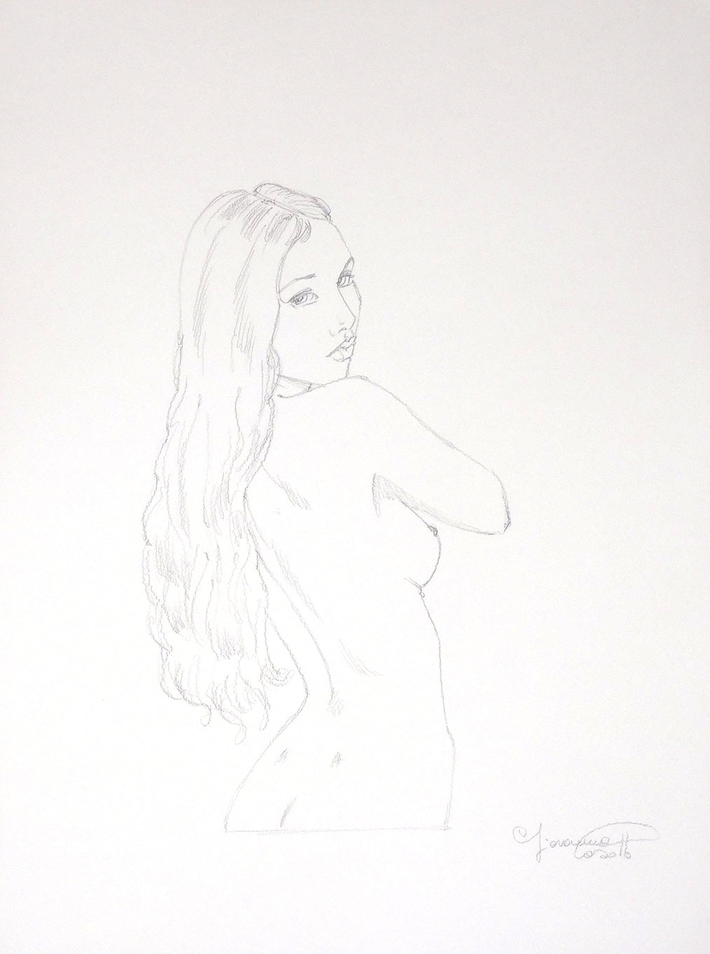 Portfolio Watererotics Girls 2 Bacio +  Disegno