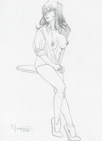 Casotto Portfolio Gocce 2 con disegno originale 1