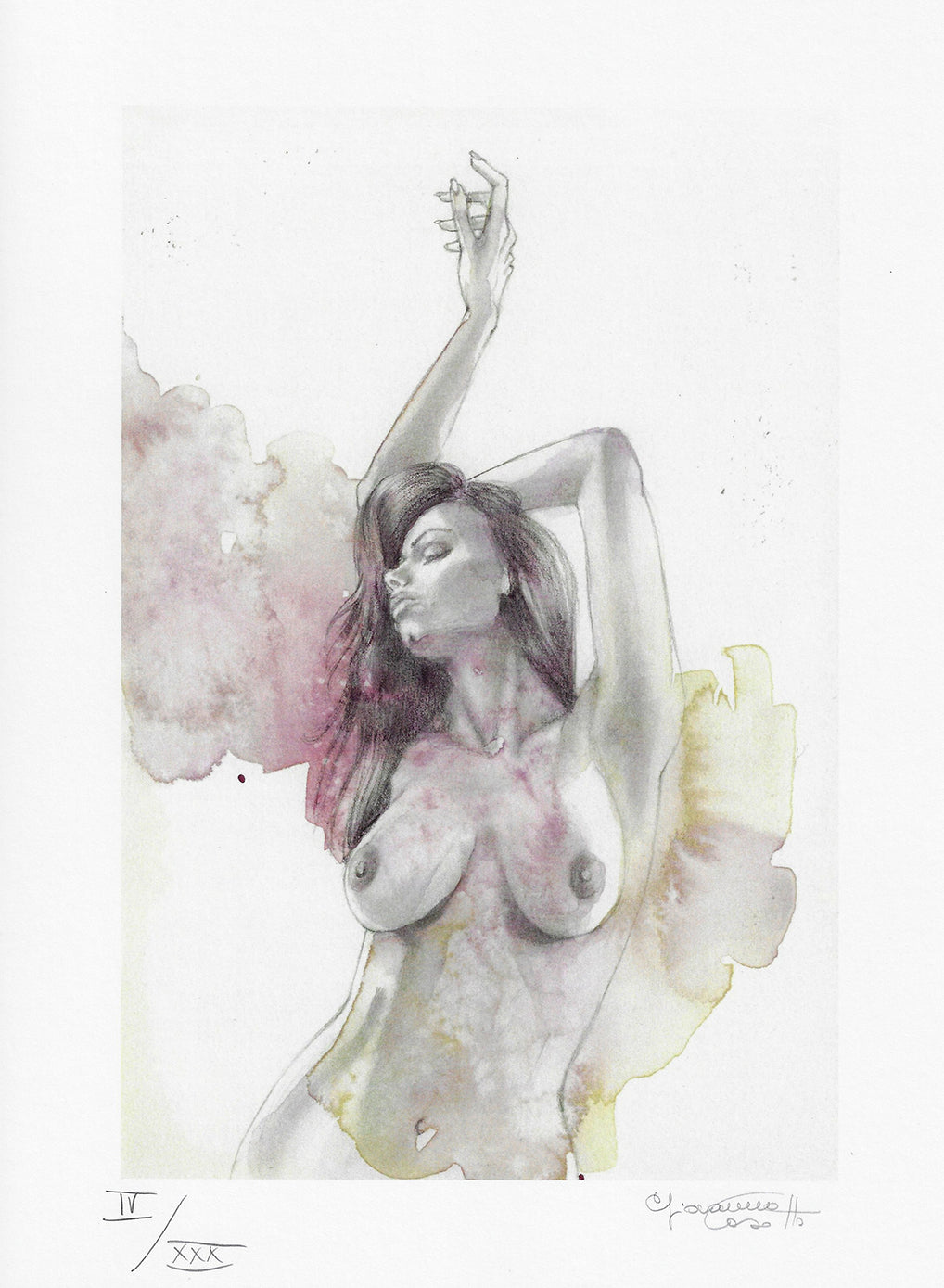 Casotto Portfolio Gocce 2 con disegno originale 5