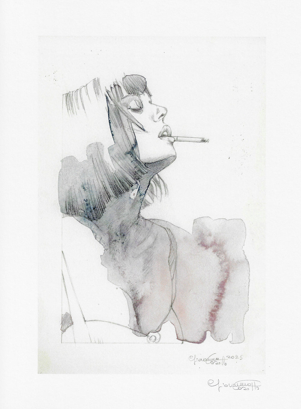 Casotto Portfolio Gocce 2 con disegno originale 5