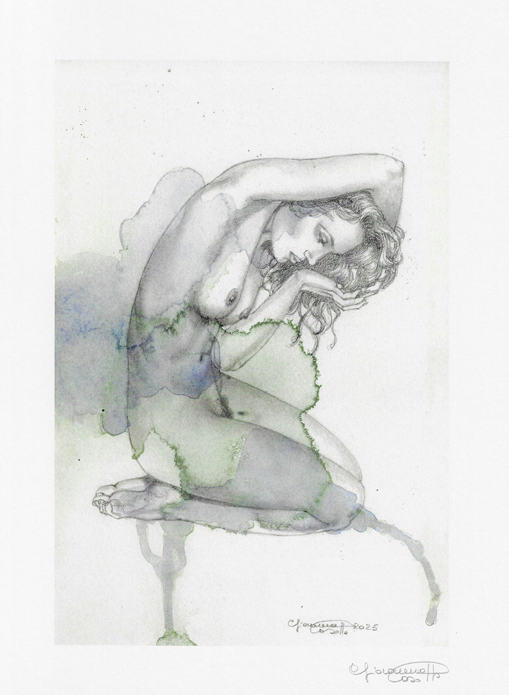 Casotto Portfolio Gocce 2 con disegno originale 5