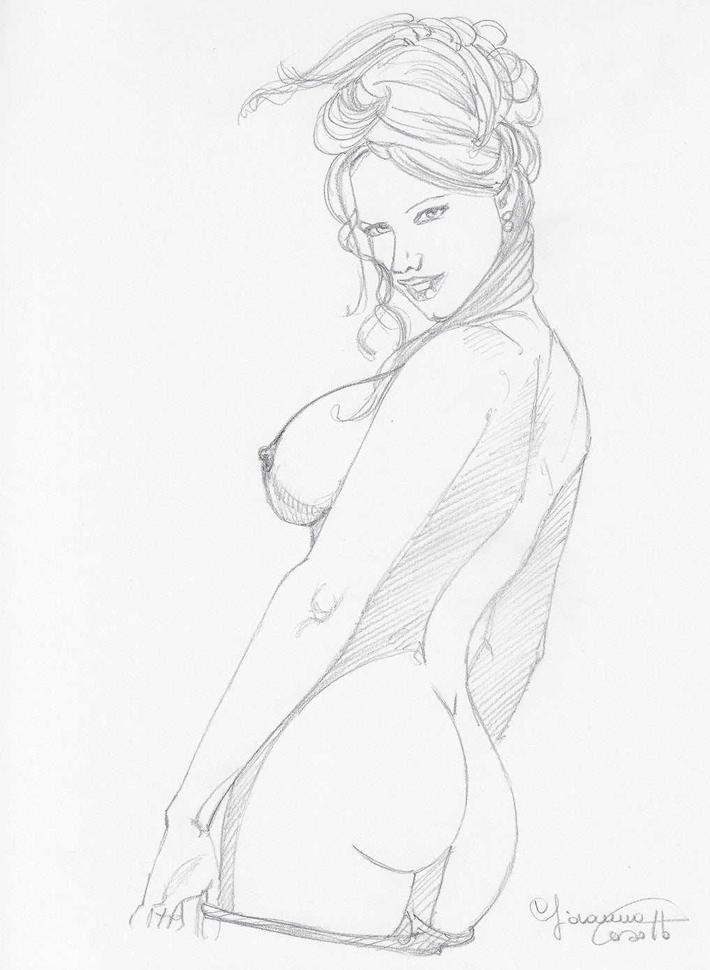 Casotto Portfolio Gocce con disegno originale 7
