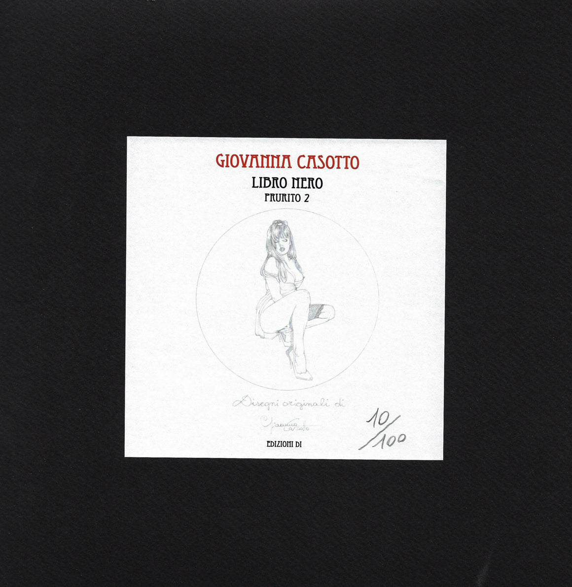 Portfolio Libro nero - Prurito 2 con bacio