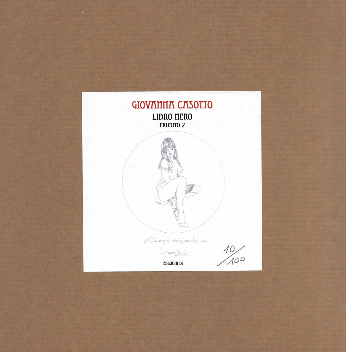 Portfolio Libro nero - Prurito 2 con bacio