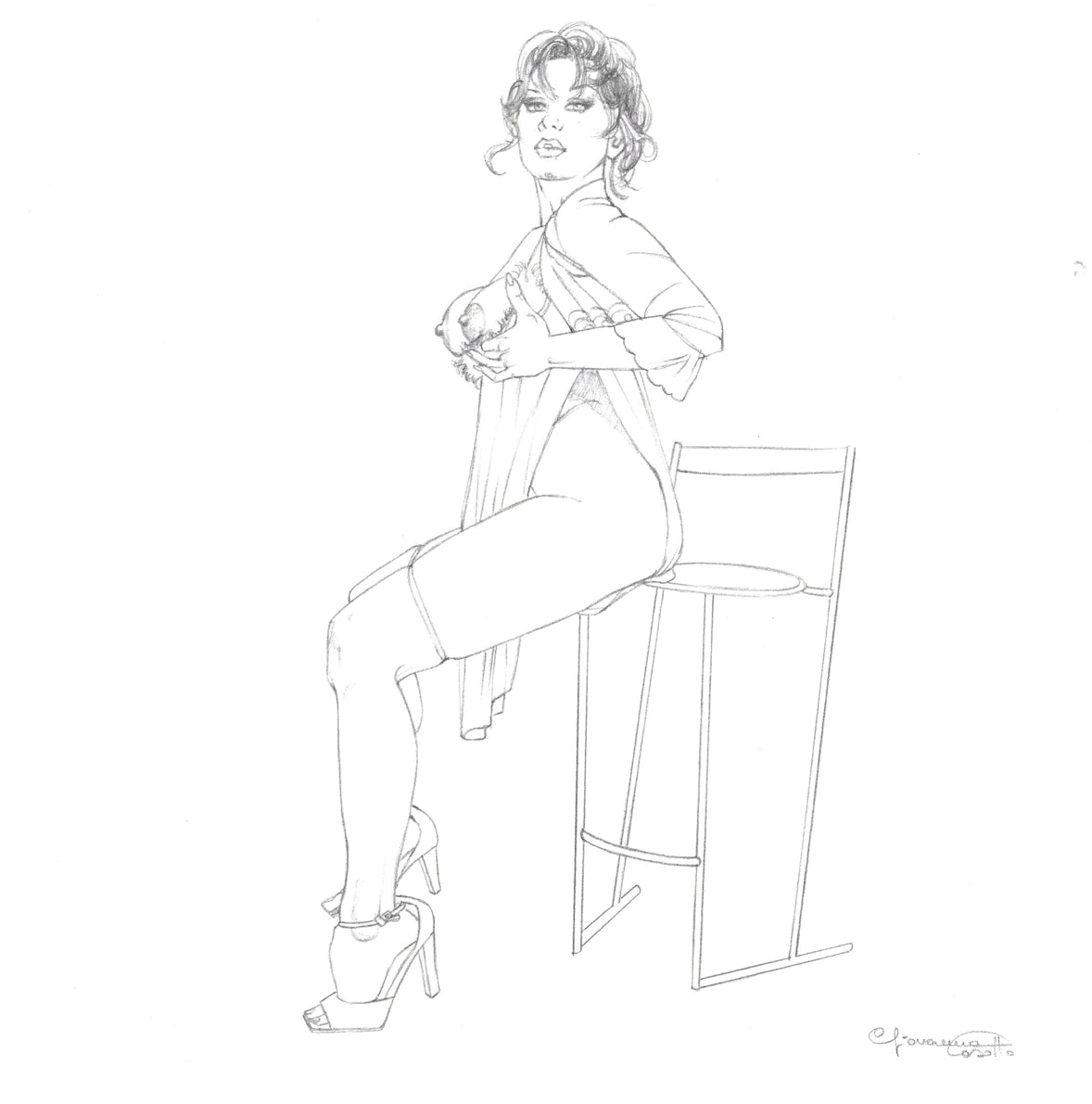 Portfolio Libro nero - Prurito 2 con bacio