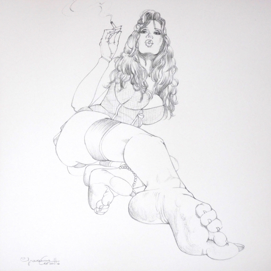 Portfolio Libro nero - Prurito con disegno originale 24