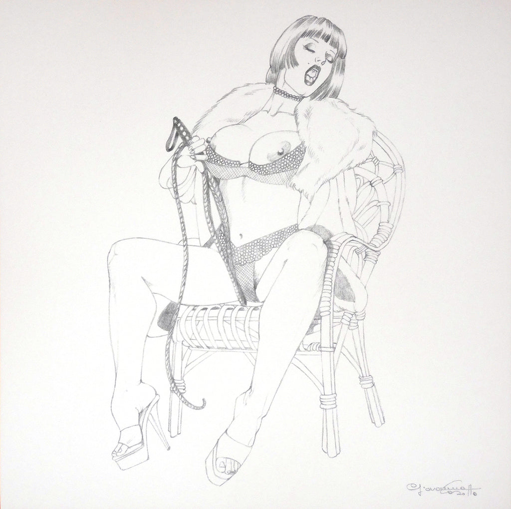 Portfolio Libro nero - Prurito con disegno originale 24