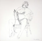 Portfolio Libro nero - Prurito con disegno originale 24