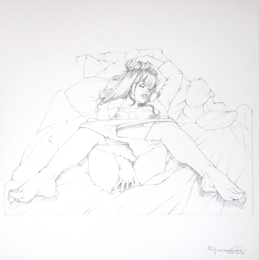 Portfolio Libro nero - Prurito con disegno originale 24